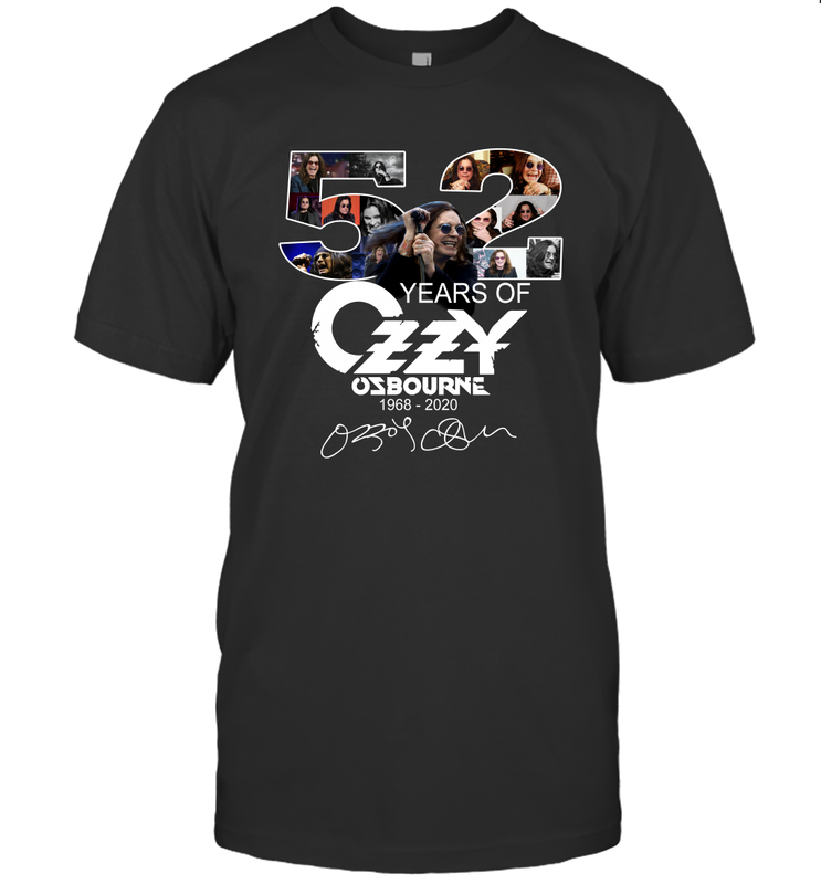 52 Years of Ozzy Osbourne signatures Men's T-Shirt - kambletee 52 Years of Ozzy Osbourne signatures Men's T-Shirt - kambletee