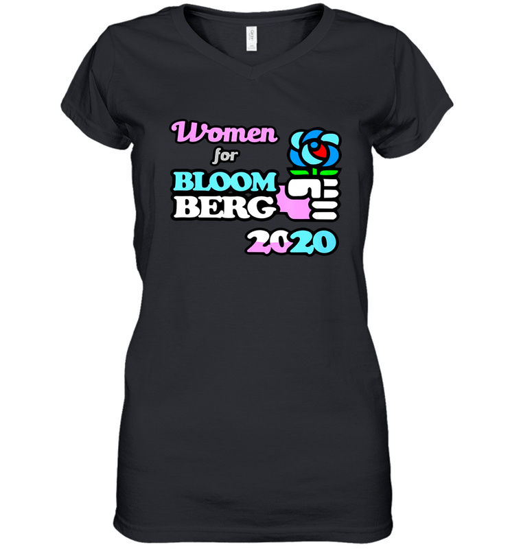 Women for Bloomberg 2020 Women's V-Neck - kambletee Women for Bloomberg 2020 Women's V-Neck - kambletee