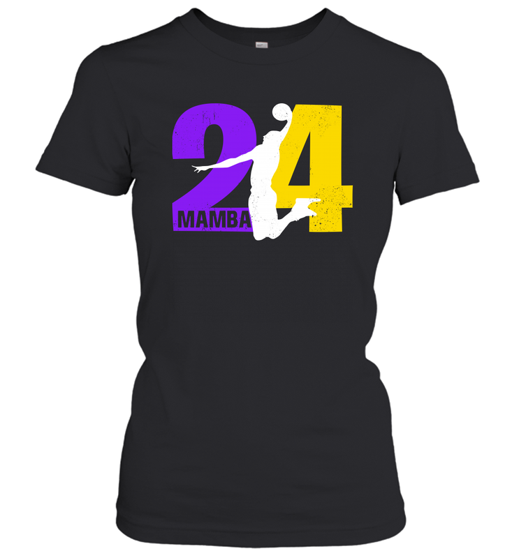 Angel Legend Mamba 24 Basketball Kobe Bryant Women's T-Shirt - kambletee Angel Legend Mamba 24 Basketball Kobe Bryant Women's T-Shirt - kambletee