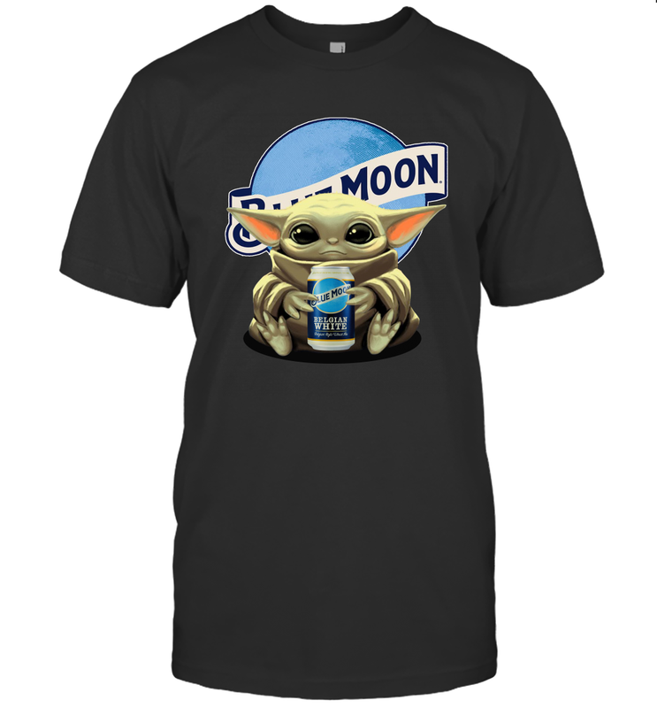 Yoda hug Blue Moon Men's T-Shirt - kambletee Yoda hug Blue Moon Men's T-Shirt - kambletee