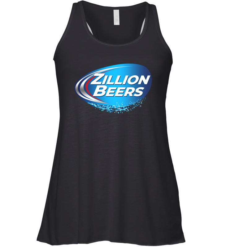 Zillion Beers Light Racerback Tank - kambletee Zillion Beers Light Racerback Tank - kambletee