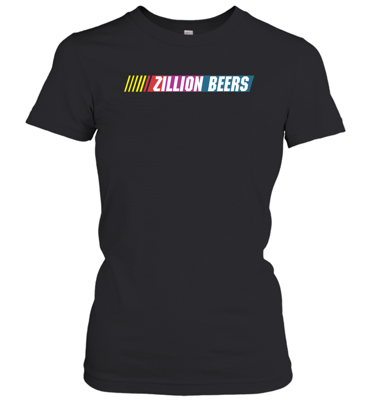 ZILLION BEERS X NASCAR LOGO Women's T-Shirt - kambletee ZILLION BEERS X NASCAR LOGO Women's T-Shirt - kambletee