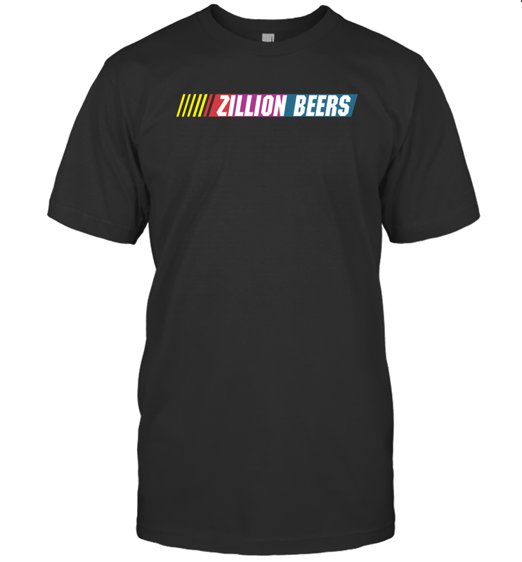 ZILLION BEERS X NASCAR LOGO Men's T-Shirt - kambletee ZILLION BEERS X NASCAR LOGO Men's T-Shirt - kambletee