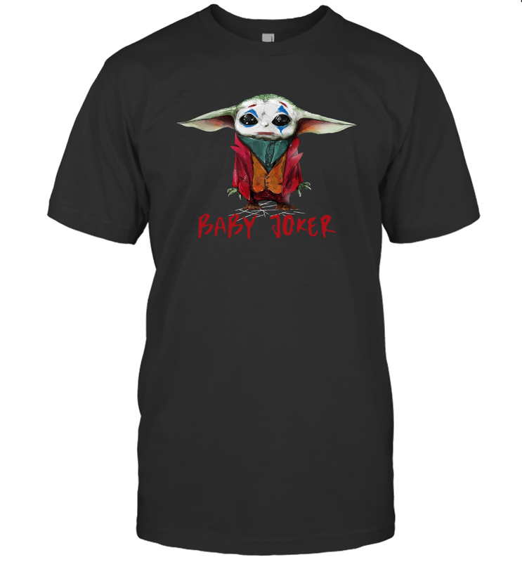 Baby Yoda Baby Joker Men's T-Shirt - kambletee Baby Yoda Baby Joker Men's T-Shirt - kambletee