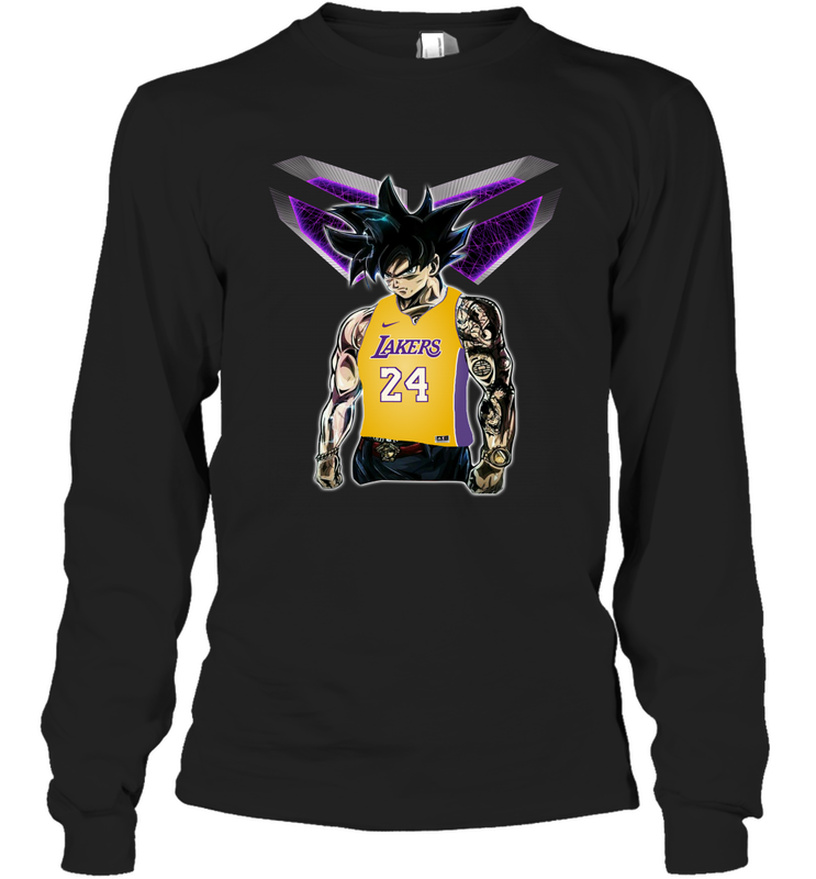 Songoku Ultra Instinct Kobe Bryant Lakers 24 Long Sleeve T-Shirt