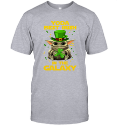 Baby Yoda Best Irish In The Galaxy Men's T-Shirt - kambletee