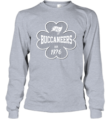 Patrick's Day Shamrock For Tampa Bay Buccaneers Fans Long Sleeve T-Shirt - kambletee