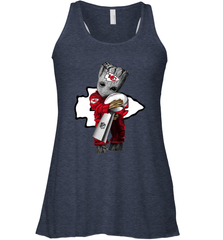 Baby Groot Kansas City Chiefs Hug Super Bowl Champions Racerback Tank - kambletee