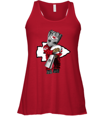 Baby Groot Kansas City Chiefs Hug Super Bowl Champions Racerback Tank - kambletee