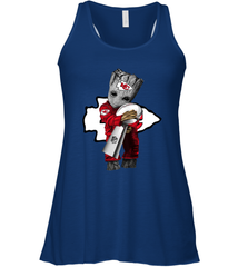 Baby Groot Kansas City Chiefs Hug Super Bowl Champions Racerback Tank - kambletee