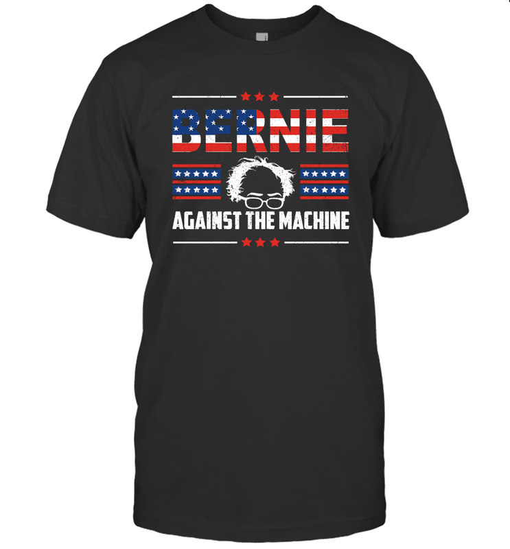 Bernie Sanders Against The Machine Red Star Bernie 2020 Men's T-Shirt - kambletee