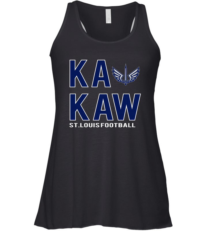 BattleHawks Ka Kaw St Louis Racerback Tank - kambletee