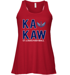 BattleHawks Ka Kaw St Louis Racerback Tank - kambletee