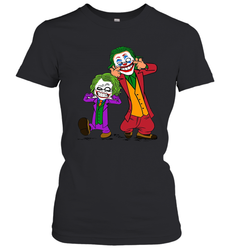 Double Joker Calvin and Hobbes Women's T-Shirt - kambletee