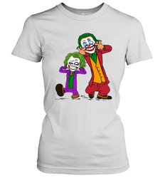 Double Joker Calvin and Hobbes Women's T-Shirt - kambletee