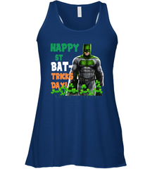 Batman Happy St Bat Tricks Day Racerback Tank - kambletee