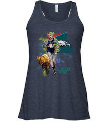 Harley Quinn Philadelphia Eagles Of Prey Racerback Tank - kambletee