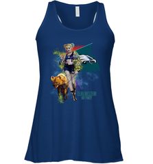 Harley Quinn Philadelphia Eagles Of Prey Racerback Tank - kambletee