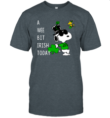 Snoopy A Wee Bit Irish Today Men's T-Shirt - kambletee