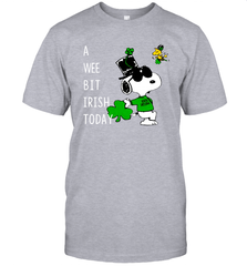 Snoopy A Wee Bit Irish Today Men's T-Shirt - kambletee