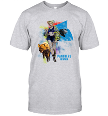 Harley Quinn Carolina Panthers Of Prey Men's T-Shirt - kambletee