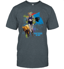 Harley Quinn Carolina Panthers Of Prey Men's T-Shirt - kambletee