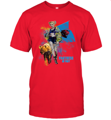 Harley Quinn Carolina Panthers Of Prey Men's T-Shirt - kambletee