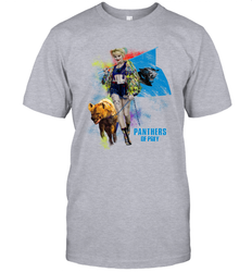 Harley Quinn Carolina Panthers Of Prey Men's T-Shirt - kambletee