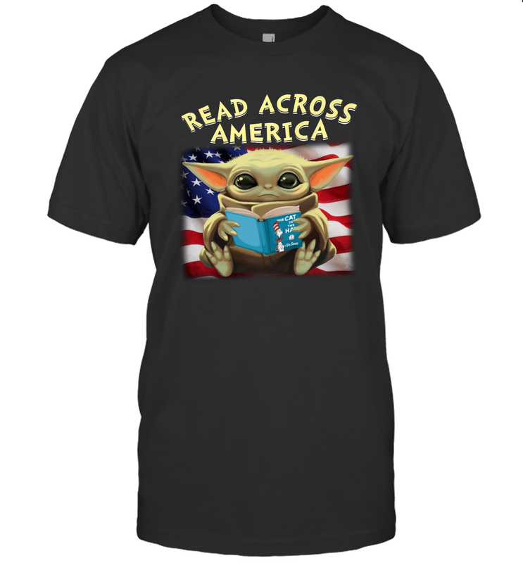 Read Across America Baby Yoda Dr Seuss Men's T-Shirt - kambletee