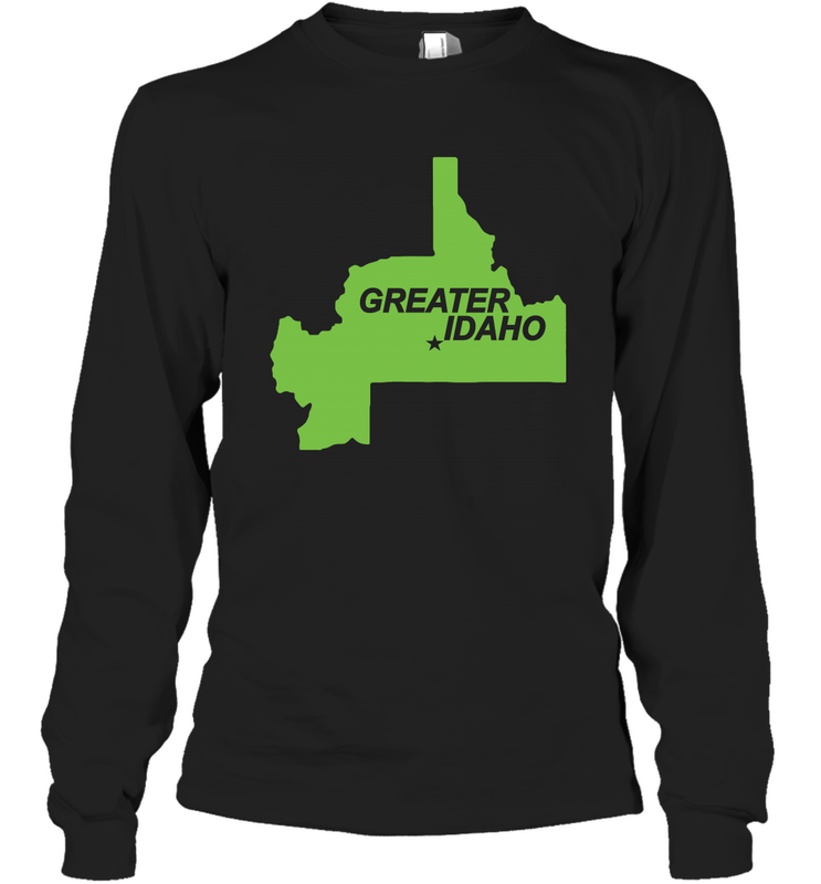 Greater Idaho Map 2020 Long Sleeve T-Shirt - kambletee