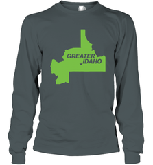 Greater Idaho Map 2020 Long Sleeve T-Shirt - kambletee