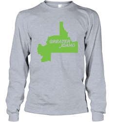 Greater Idaho Map 2020 Long Sleeve T-Shirt - kambletee
