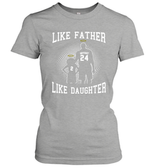 Like Father Like Daughter Kobe Bryant Gianna Bryant Women's T-Shirt - kambletee