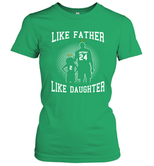 Like Father Like Daughter Kobe Bryant Gianna Bryant Women's T-Shirt - kambletee