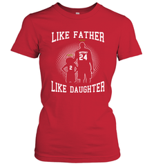 Like Father Like Daughter Kobe Bryant Gianna Bryant Women's T-Shirt - kambletee
