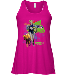 Harley Quinn Seattle Seahawks Of Prey Racerback Tank - kambletee