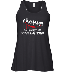 Lachlf Du Kannst Sie Night Alle Toten Racerback Tank - kambletee
