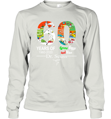 60 years of 1960 2020 Green Eggs and Ham Dr. Seuss Long Sleeve T-Shirt - kambletee