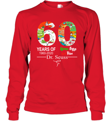 60 years of 1960 2020 Green Eggs and Ham Dr. Seuss Long Sleeve T-Shirt - kambletee