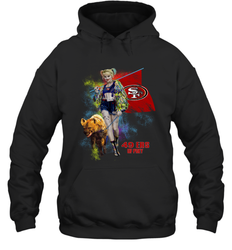 Harley Quinn San Francisco 49ers Of Prey Hoodie - kambletee
