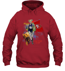 Harley Quinn San Francisco 49ers Of Prey Hoodie - kambletee