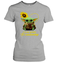 Baby Yoda Just It's Not Religion It's Relationship Women's T-Shirt - kambletee