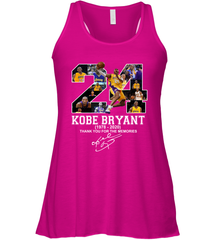 24 Kobe Bryant 1978 2020 Thank You For The Memories Signature Racerback Tank - kambletee