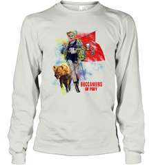 Harley Quinn Tampa Bay Buccaneers Of Prey Long Sleeve T-Shirt - kambletee