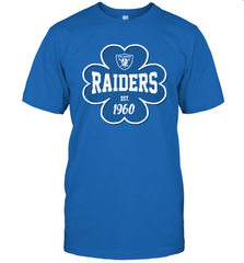 Patrick's Day Shamrock For Las Vegas Raiders Fans Men's T-Shirt - kambletee