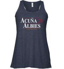 Acuna 20 Albies Play For The A Racerback Tank - kambletee