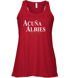 Acuna 20 Albies Play For The A Racerback Tank - kambletee