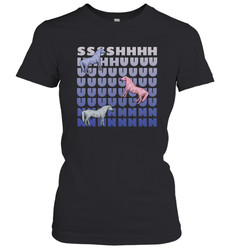 Horse ssss hhhh uuu nnnn Women's T-Shirt - kambletee