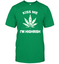 Kiss me I'm highrish Men's T-Shirt - kambletee