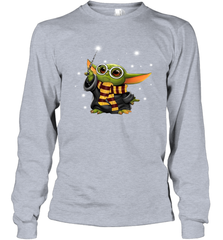 Star Wars Harry Potter Baby Yoda Long Sleeve T-Shirt - kambletee